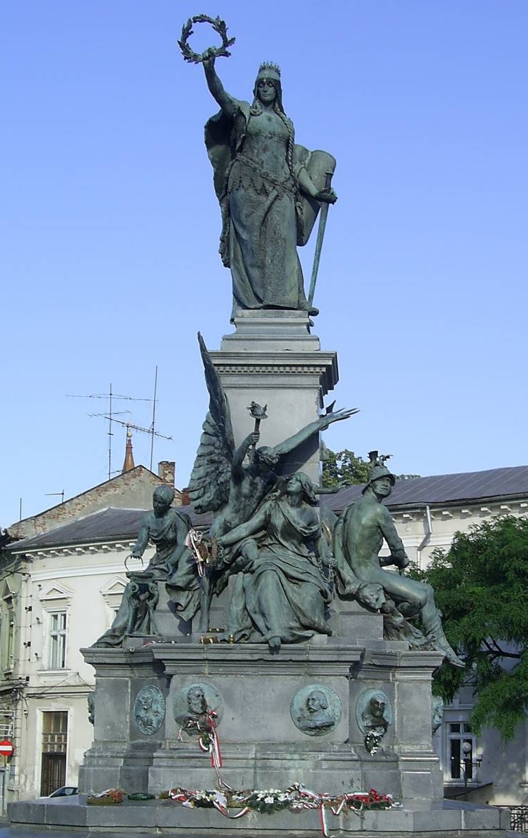 La Statue de la Liberté d_Arad, Roumanie