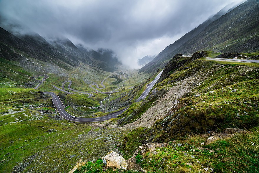 Le Transfagarasan en Transylvanie
