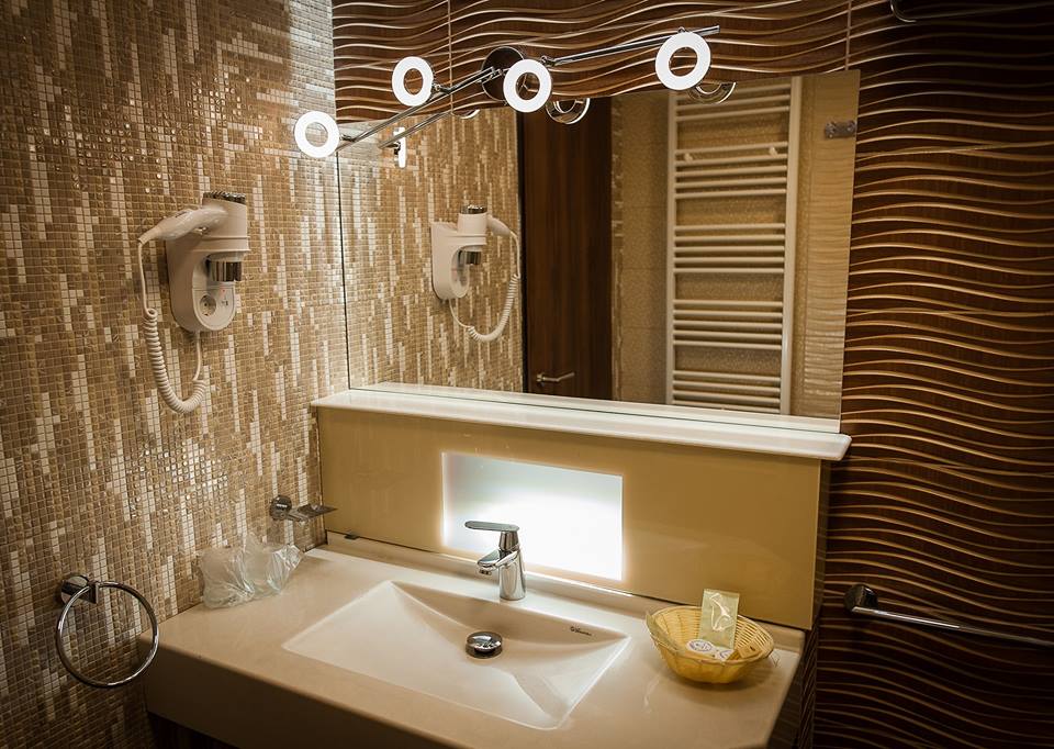 salle de bain, Hôtel President, Baile Felix, Roumanie.1