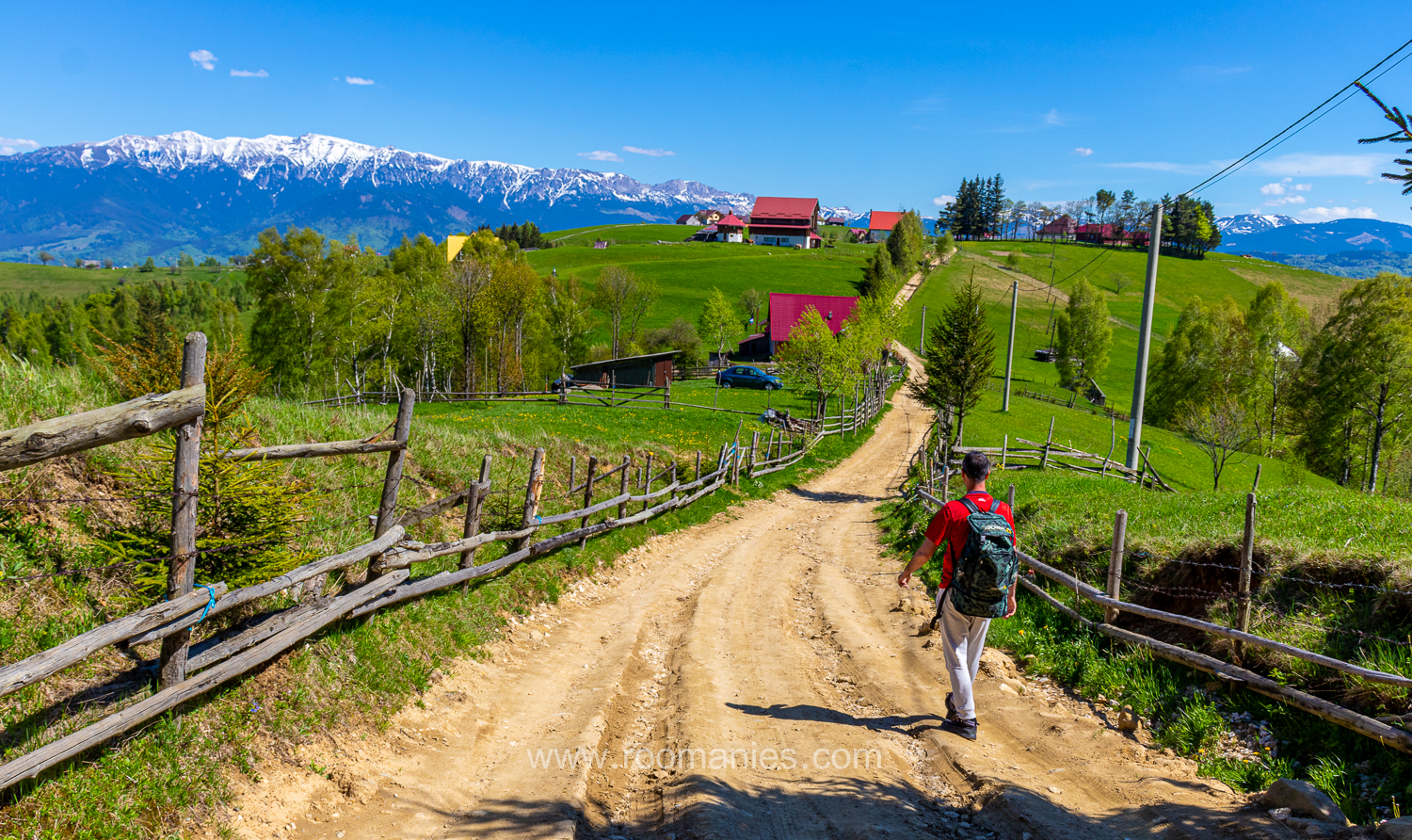 Balade à pied, Pestera, Brasov, Roumanie