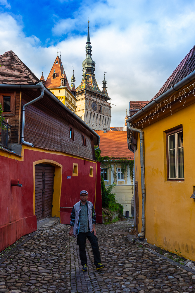 Sighisoara su sud de la Transylvanie
