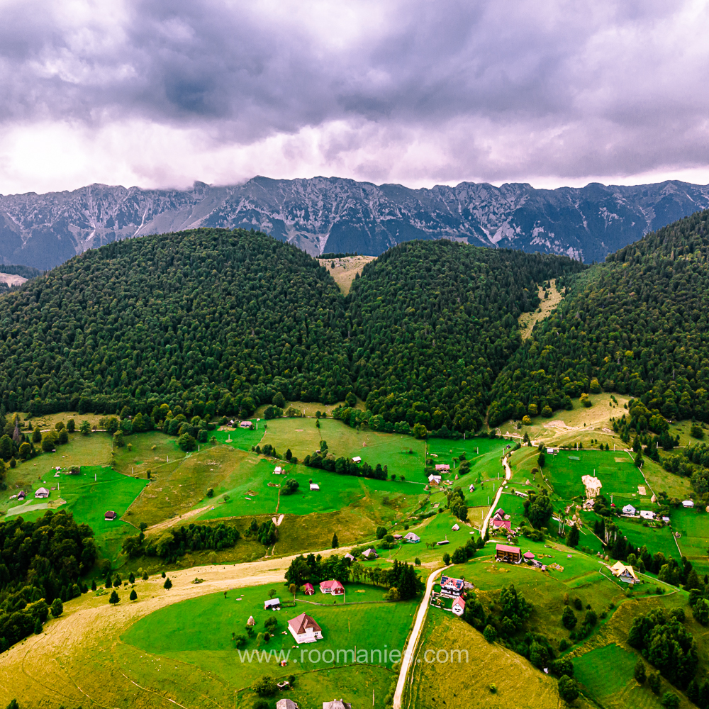  Piatra Craiului vue aérienne 