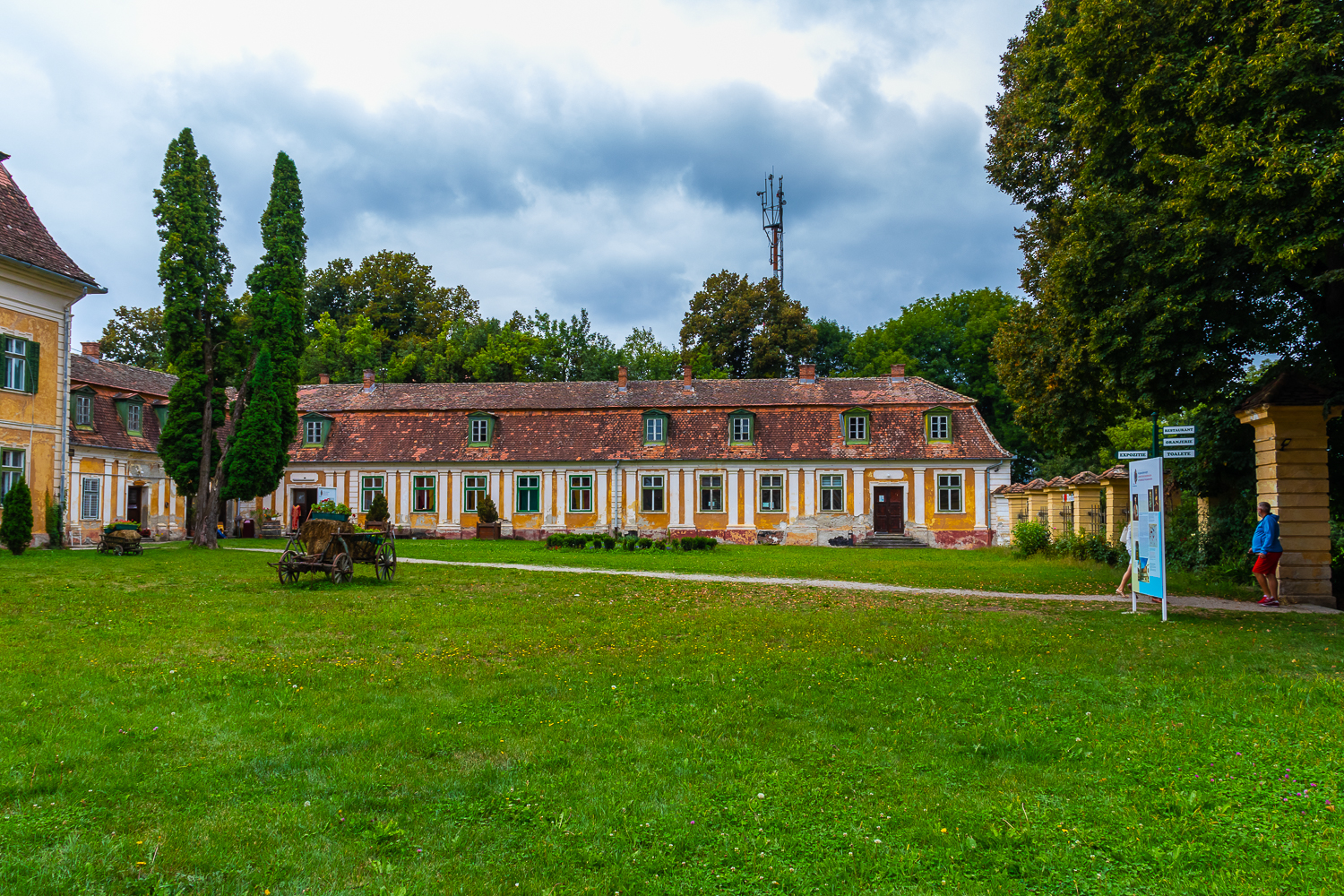L'un des musées du Palais de Brukethal Roumanie