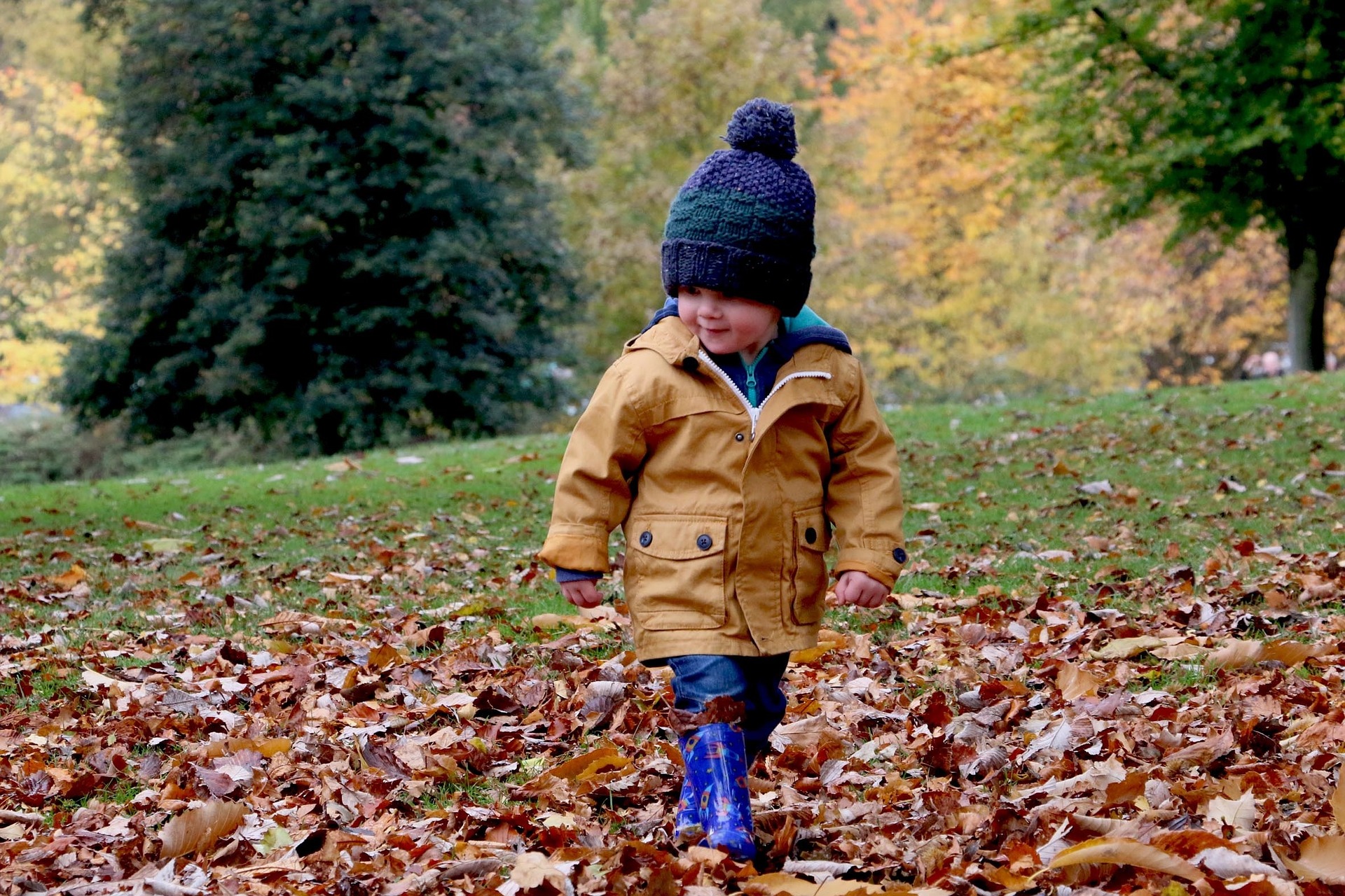 enfant automne