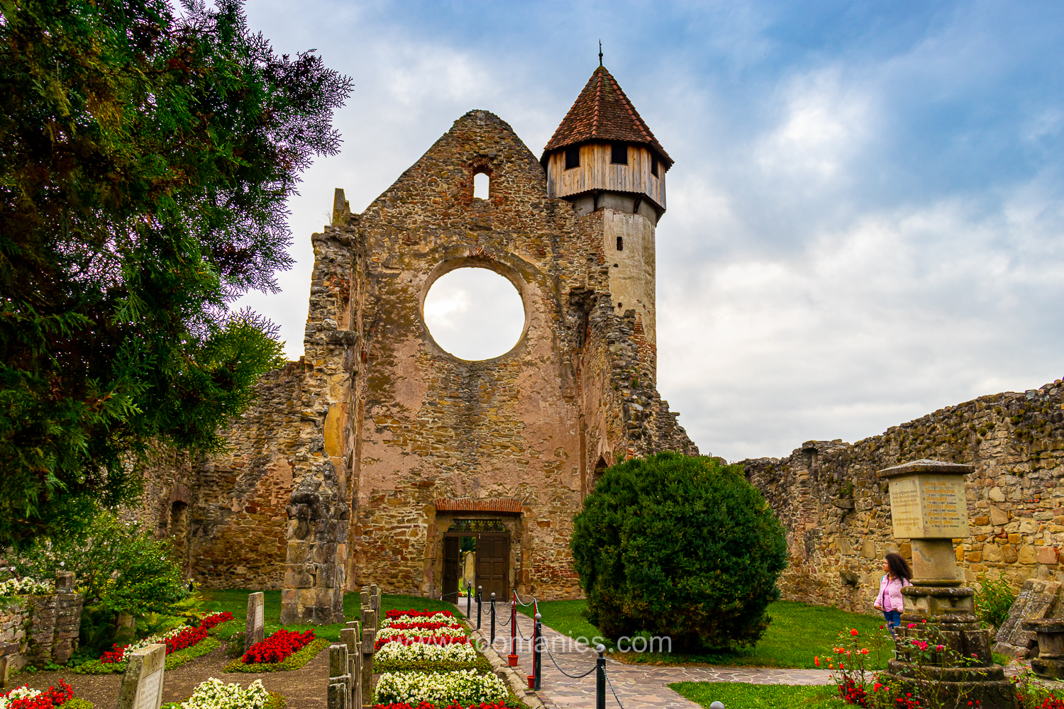 Intérieur de l'abbaye de Cârța Roumanie
