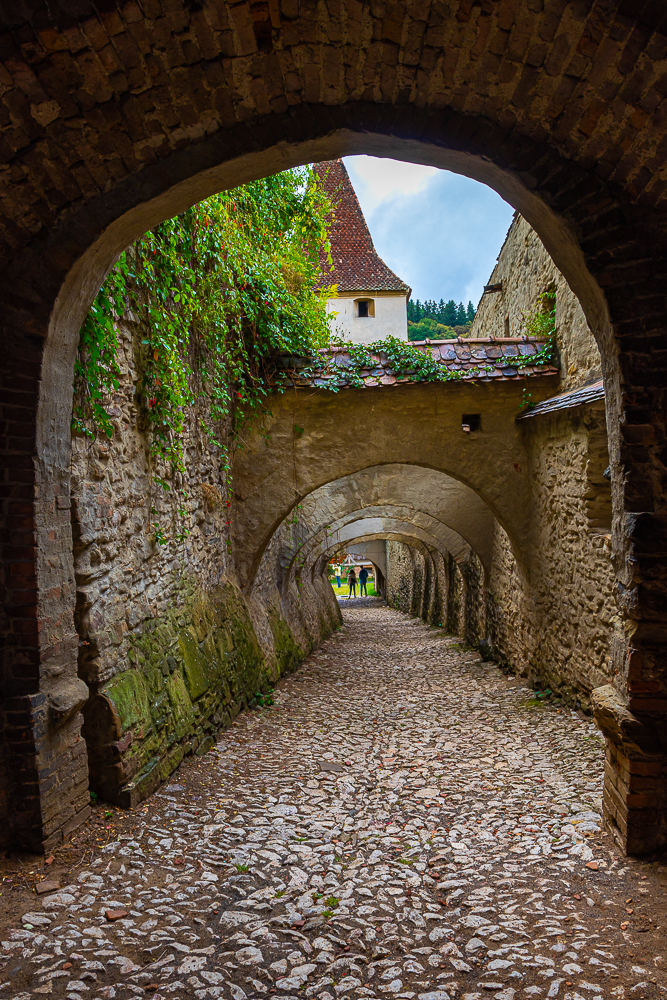 Biertan court intérieure
