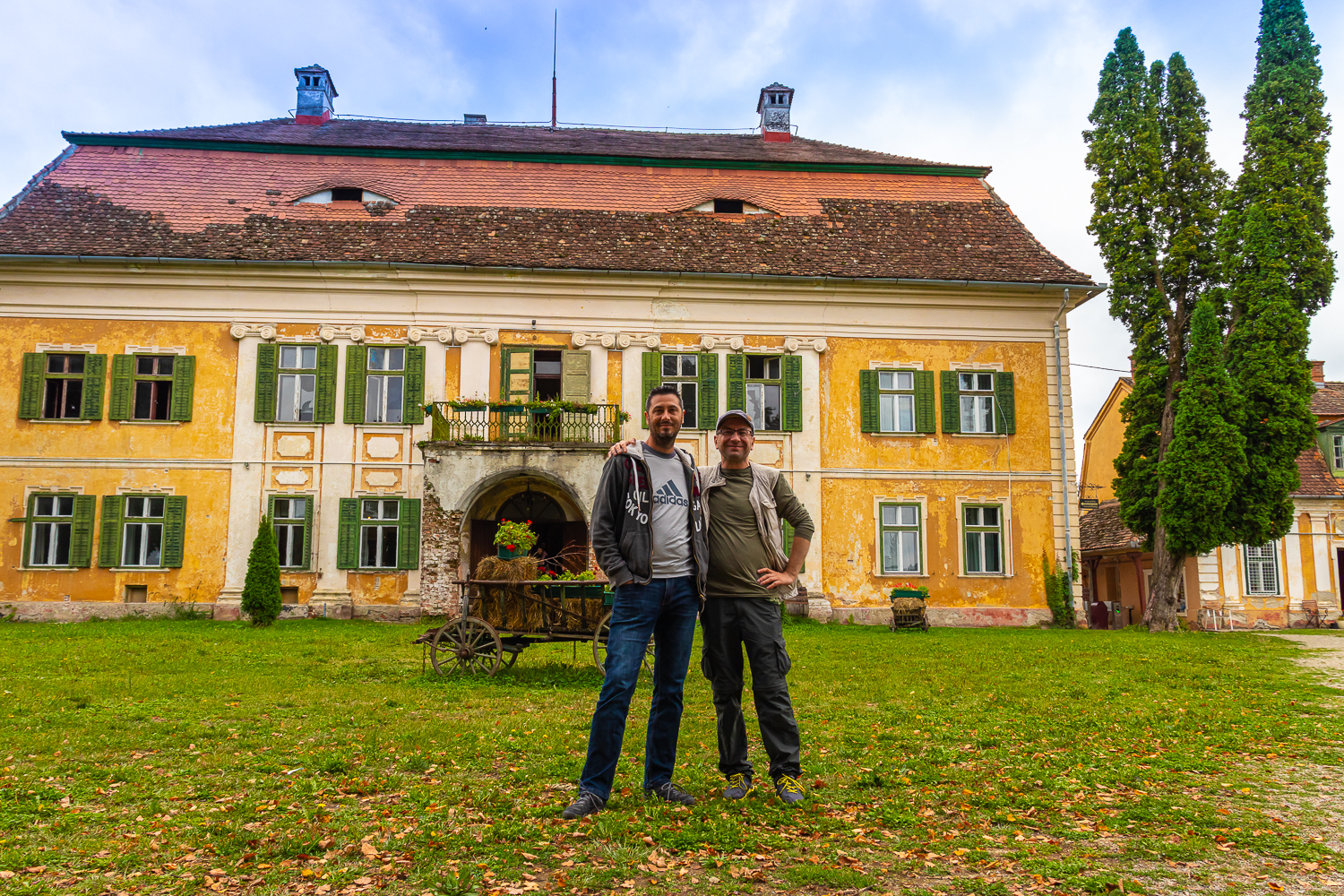 Ioan Vartaci et Andrei Paul Corescu au Palais du Brukenthal