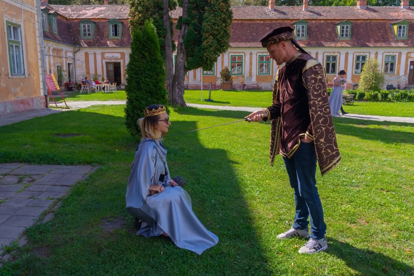 immersion médievale, Transylvanie, Roumanie